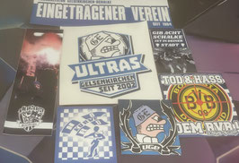 Gelsenkirchen Szeneklebermix H9236 Riesenaufkleber