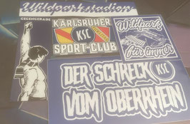 Karlsruhe Szeneklebermix H9666 Riesenaufkleber