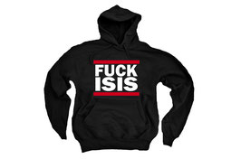 Fuck Isis Hoodie Schwarz