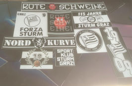 Graz Szeneklebermix H9661 Riesenaufkleber