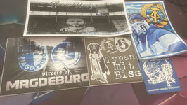 Magdeburg Szeneklebermix H8986 Riesenaufkleber