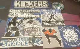 Stuttgarter Kickers Szeneklebermix H8992 Riesenaufkleber