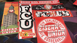 Union Berlin Szeneklebermix H12162 Riesenaufkleber
