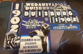 Duisburg Szeneklebermix H7872 Riesenaufkleber