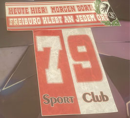 Freiburg Szeneklebermix H9004 Riesenaufkleber