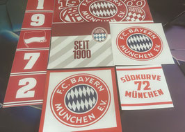 München Szeneklebermix H8680 Riesenaufkleber
