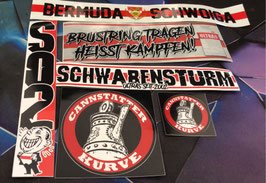 Stuttgart Szeneklebermix H7522 Riesenaufkleber