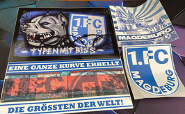 Magdeburg Szeneklebermix H7195 Riesenaufkleber