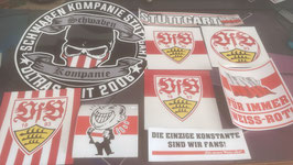 Stuttgart Szeneklebermix H9674 Riesenaufkleber