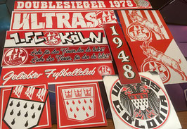 Köln Szeneklebermix H7594 Riesenaufkleber