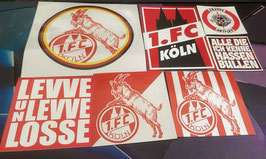 Köln Szeneklebermix H8018 Riesenaufkleber