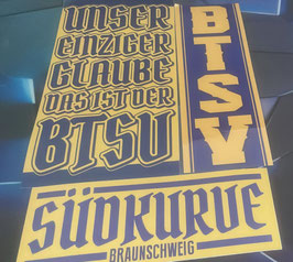 Braunschweig Szeneklebermix H8477 Riesenaufkleber