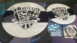 Gelsenkirchen Szeneklebermix H7468 Riesenaufkleber