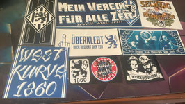 München Blau  Szeneklebermix H11264