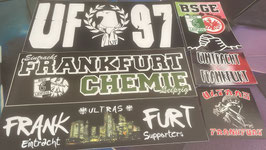 Frankfurt Szeneklebermix H8781 Riesenaufkleber