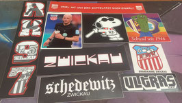 Zwickau Szeneklebermix H9839 Riesenaufkleber