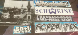 Chemnitz Szeneklebermix H10935 Riesenaufkleber