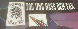 Rapid Wien Szeneklebermix H9228 Riesenaufkleber