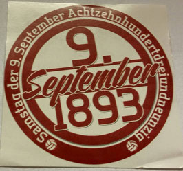 150 Stuttgart Birthday Aufkleber