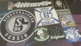 Gelsenkirchen Szeneklebermix H9244 Riesenaufkleber