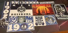 Duisburg Szeneklebermix H7873 Riesenaufkleber