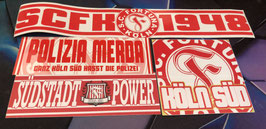 Fortuna Köln Szeneklebermix H7493 Riesenaufkleber