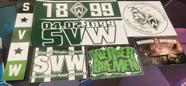 Bremen Szeneklebermix H7768 Riesenaufkleber