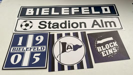 Bielefeld Szeneklebermix H2981 Riesenaufkleber