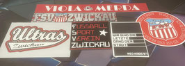 Zwickau Szeneklebermix H8490 Riesenaufkleber