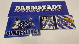 Darmstadt Szeneklebermix H3080 Riesenaufkleber