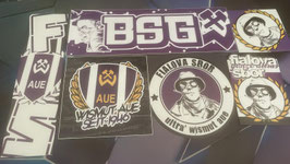 Aue Szeneklebermix H8441 Riesenaufkleber