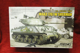 Meng Model TS-043 U.S. Medium Tank M4A3 (76)W SHERMAN