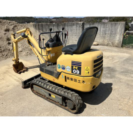 Komatsu PC09-1 serie:015372 Horas:356