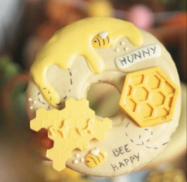 HUNDEKEKS XL DONUT Bee Happy