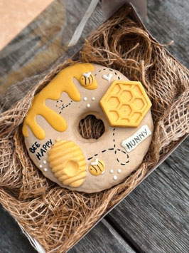 HUNDEKEKS XL DONUT Bee Happy