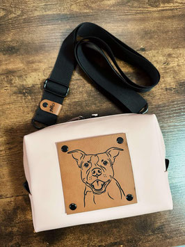 Cross Body Bag - Nude - Staffy