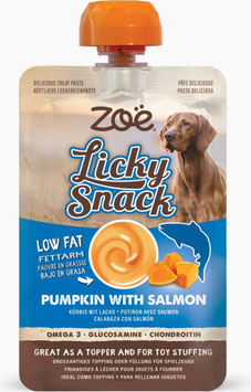 ZOË Licky Snack - Kürbis und Lachs - 85g