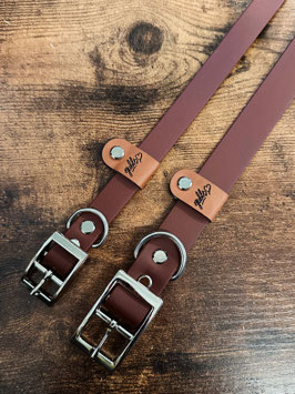 SADDLEBRAUN - HALSBAND BIOTHANE