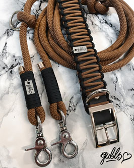 TAULEINE HAZELNUT  BRAUN - SILBER