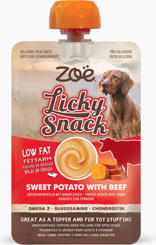 ZOË Licky Snack - Süßkartoffel und Rind - 85g