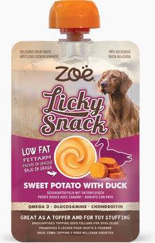 ZOË Licky Snack - Süßkartoffel und Ente - 85g