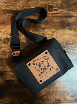 Cross Body Bag - Schwarz - Staffy