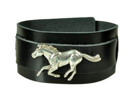 LEDERARMBAND "RUNNING HORSE"