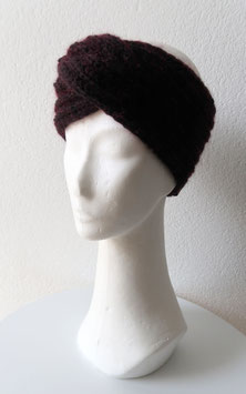 Stirnband "Bella" (Aubergine)