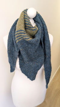 Tuch "Softy" (blau & grün)