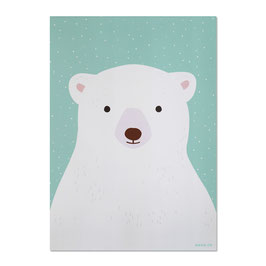 Poster Eisbär