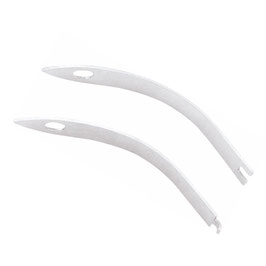 Ein Paar Ersatz Federn + Schrauben für Kopfschneider / Nagelzange Doppelfeder 4,5 cm