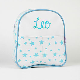 Mochila polipiel estrellas azules mi pipo P