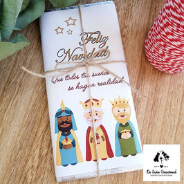 Funda para tableta de chocolate Reyes Magos