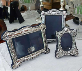 3x Sterling Silber Bilderrahmen VQ47